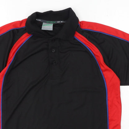 Mens UK Size 36 G Force Teamwear Polyester Polo Shirt