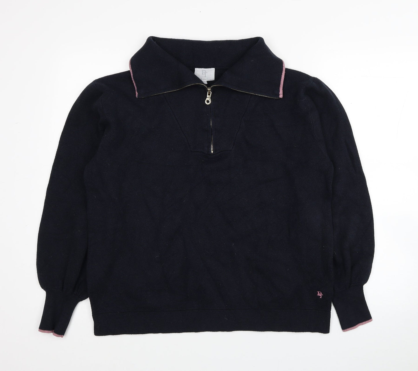 Womens UK Size 14 NEXT Blue Pullover Sweatshirt