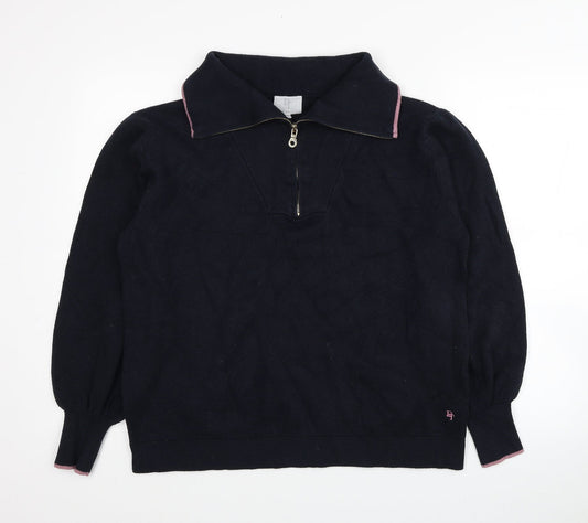 Womens UK Size 14 NEXT Blue Pullover Sweatshirt
