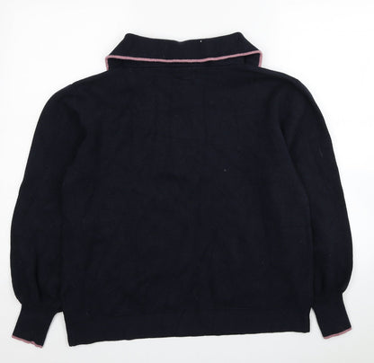Womens UK Size 14 NEXT Blue Pullover Sweatshirt