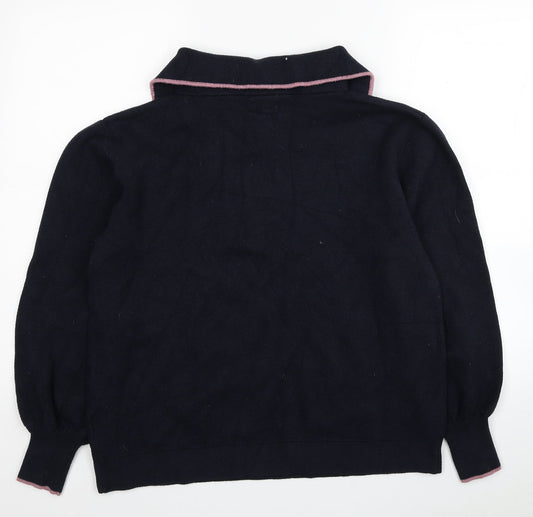 Womens UK Size 14 NEXT Blue Pullover Sweatshirt