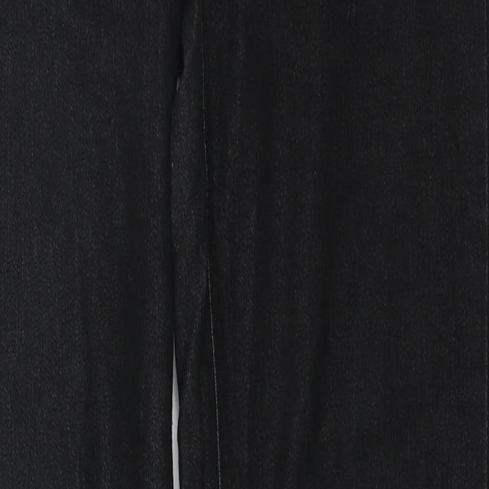 Denim & Co. Womens Black Cotton Jegging Jeans Size 8 L31 in Regular