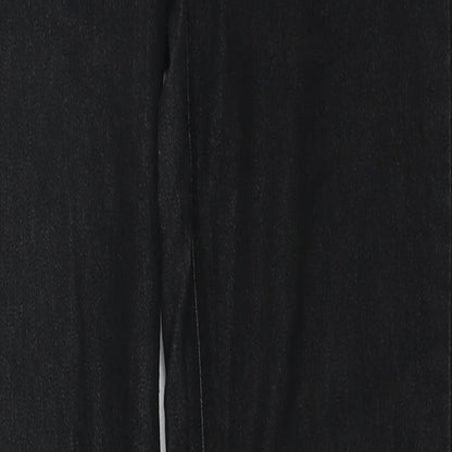 Denim & Co. Womens Black Cotton Jegging Jeans Size 8 L31 in Regular