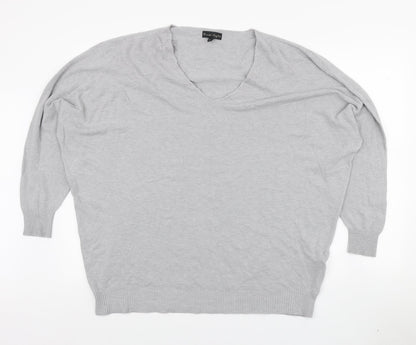 Womens UK Size M Phase Eight Grey Pullover Jumper