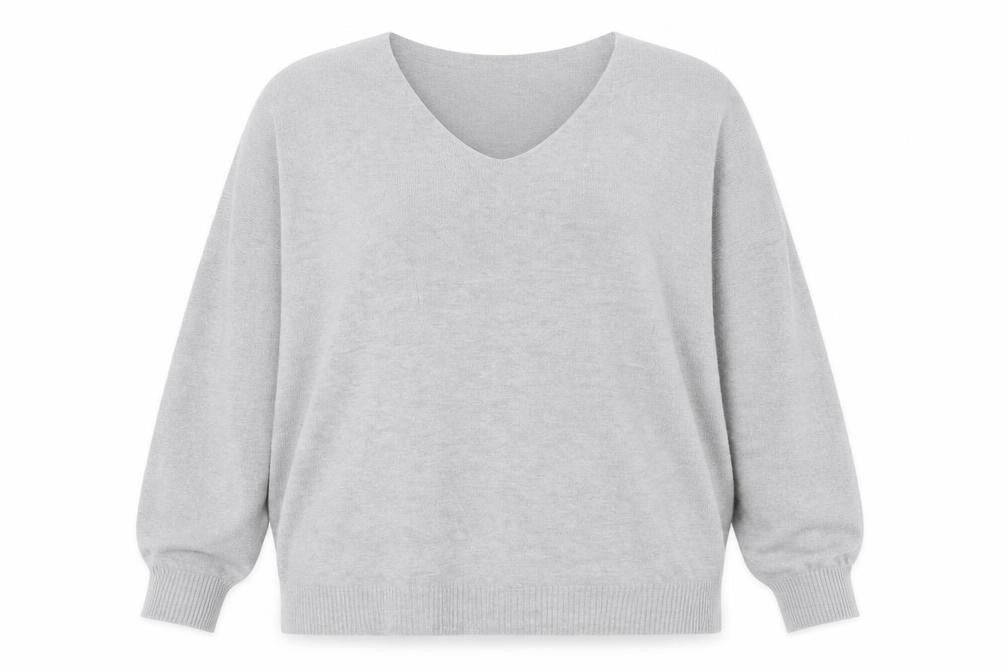 Womens UK Size M Phase Eight Grey Pullover Jumper