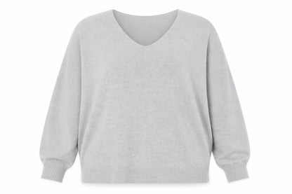 Womens UK Size M Phase Eight Grey Pullover Jumper