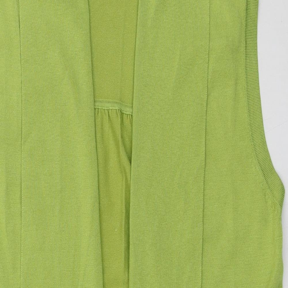 Womens UK Size S Wallis Green Cardigan Jumper