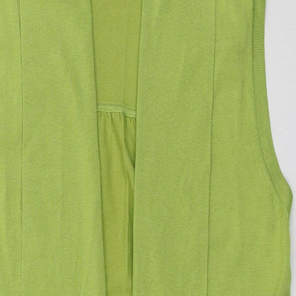 Womens UK Size S Wallis Green Cardigan Jumper