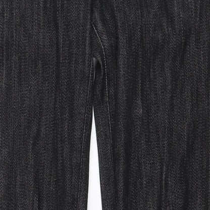 Sicko Nineteen Womens Black Cotton Skinny Jeans Size 10 L29 in Regular Zip