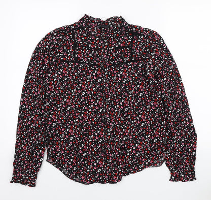Womens UK Size 6 Marks and Spencer Multicoloured Basic Button-Up