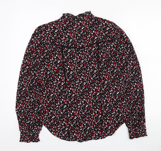 Womens UK Size 6 Marks and Spencer Multicoloured Basic Button-Up