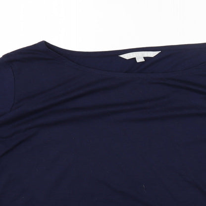 Womens UK Size M Pebble Bay Blue Basic T-Shirt