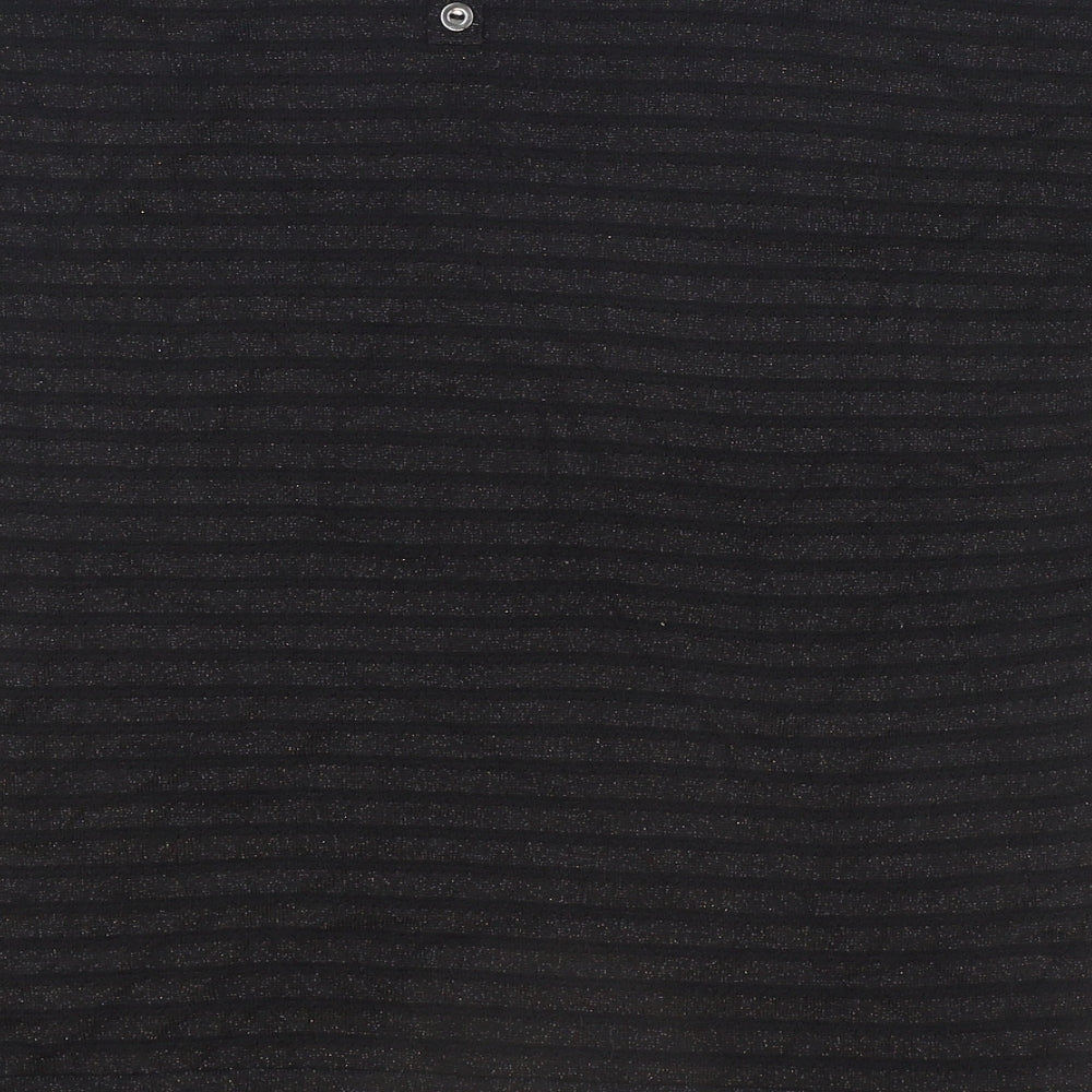 Womens UK Size M Wallis Black Basic T-Shirt