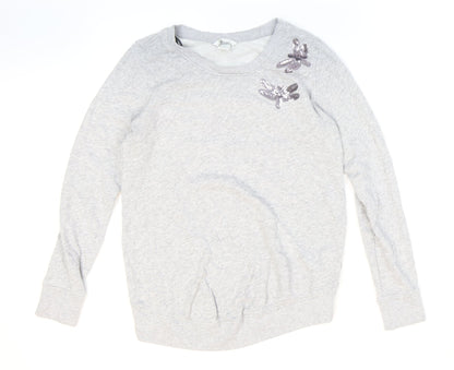Womens UK Size M H&M Grey Pullover Jumper