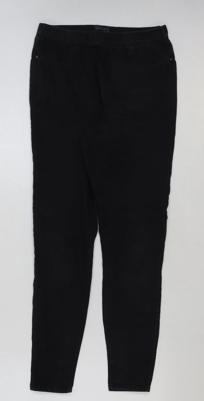 Womens UK Size 10 Papaya Regular Fit Jegging Blue Jeans