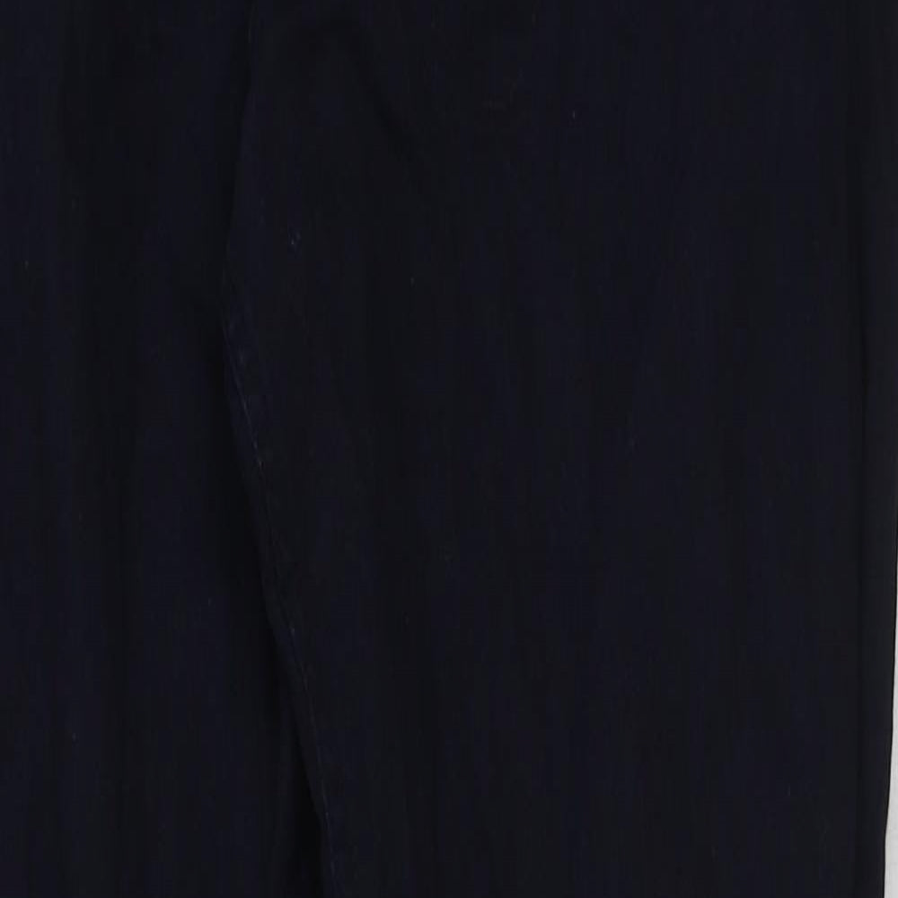 Womens UK Size 30 in H&M Regular Fit  Blue Trousers
