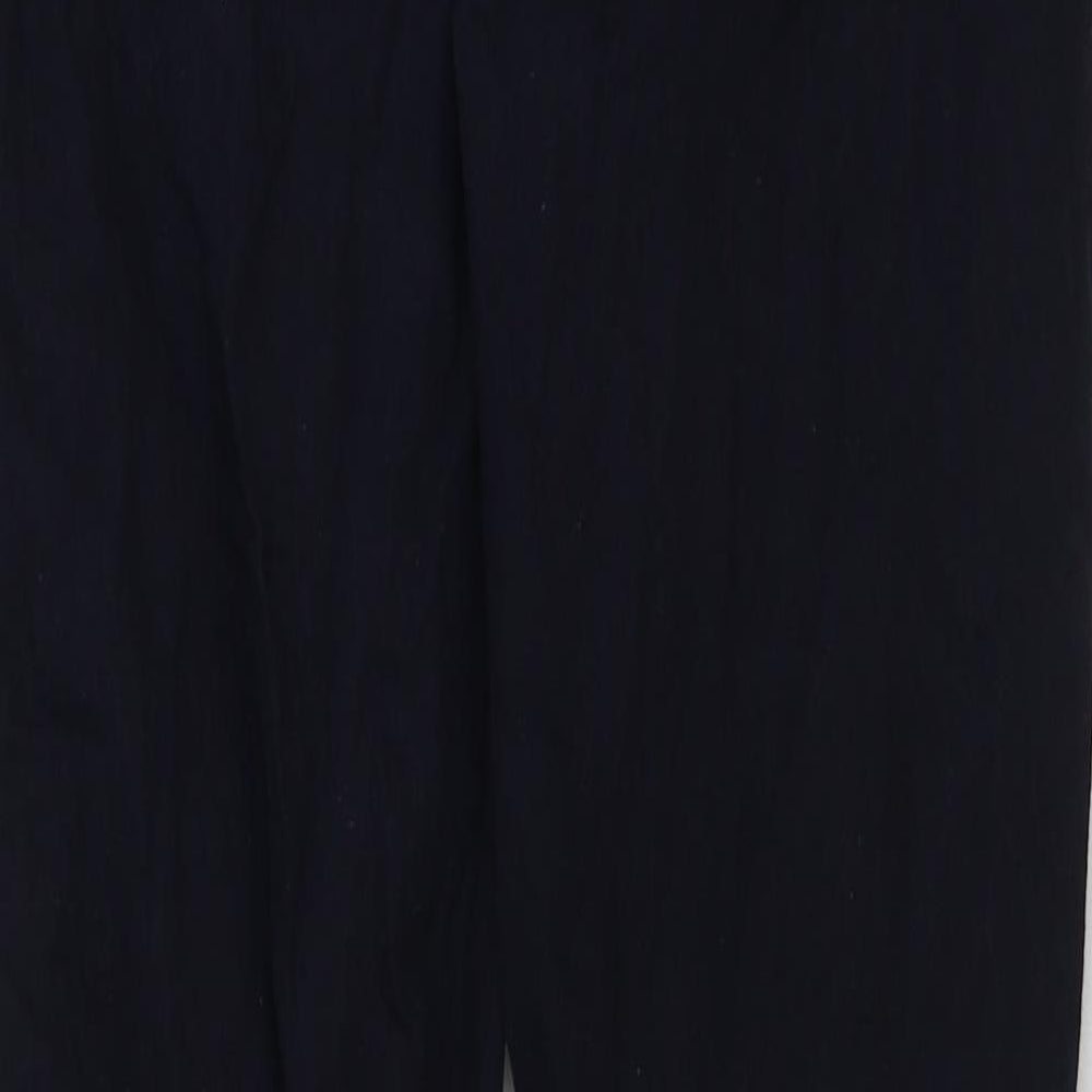 Womens UK Size 30 in H&M Regular Fit  Blue Trousers