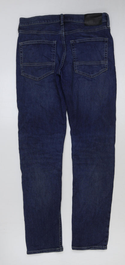Womens UK Size 30 in Marks and Spencer Regular Fit Skinny Blue Jeans