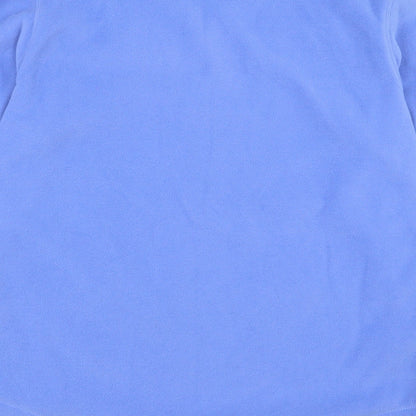George Womens Purple Polyester Pullover Sweatshirt Size M Pullover - V-Neck