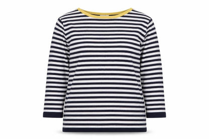 //text Womens Black Striped Viscose Pullover Sweatshirt Size L Pullover