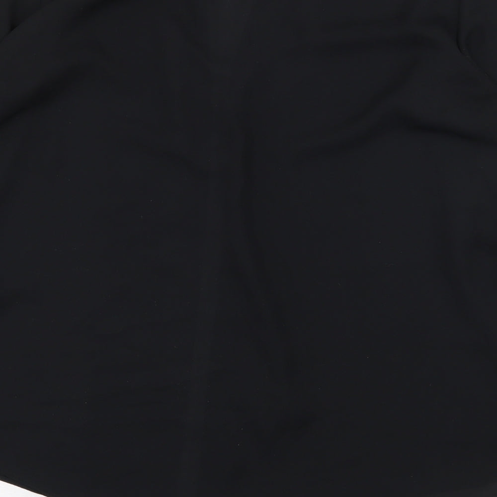 Womens UK Size 8 Atmosphere Black Basic Blouse