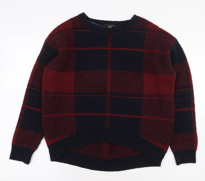Womens UK Size M Atmoshpere Red Pullover Jumper