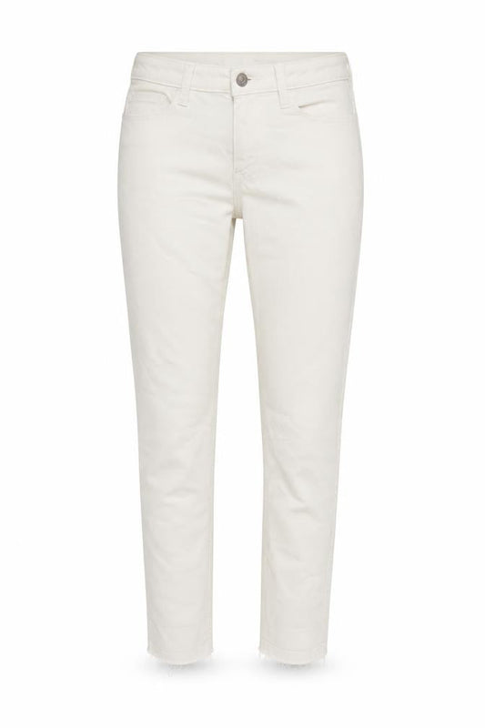 Vera Moda Womens White 100% Cotton Skinny Jeans Size 34 in L29 in Regular Zip