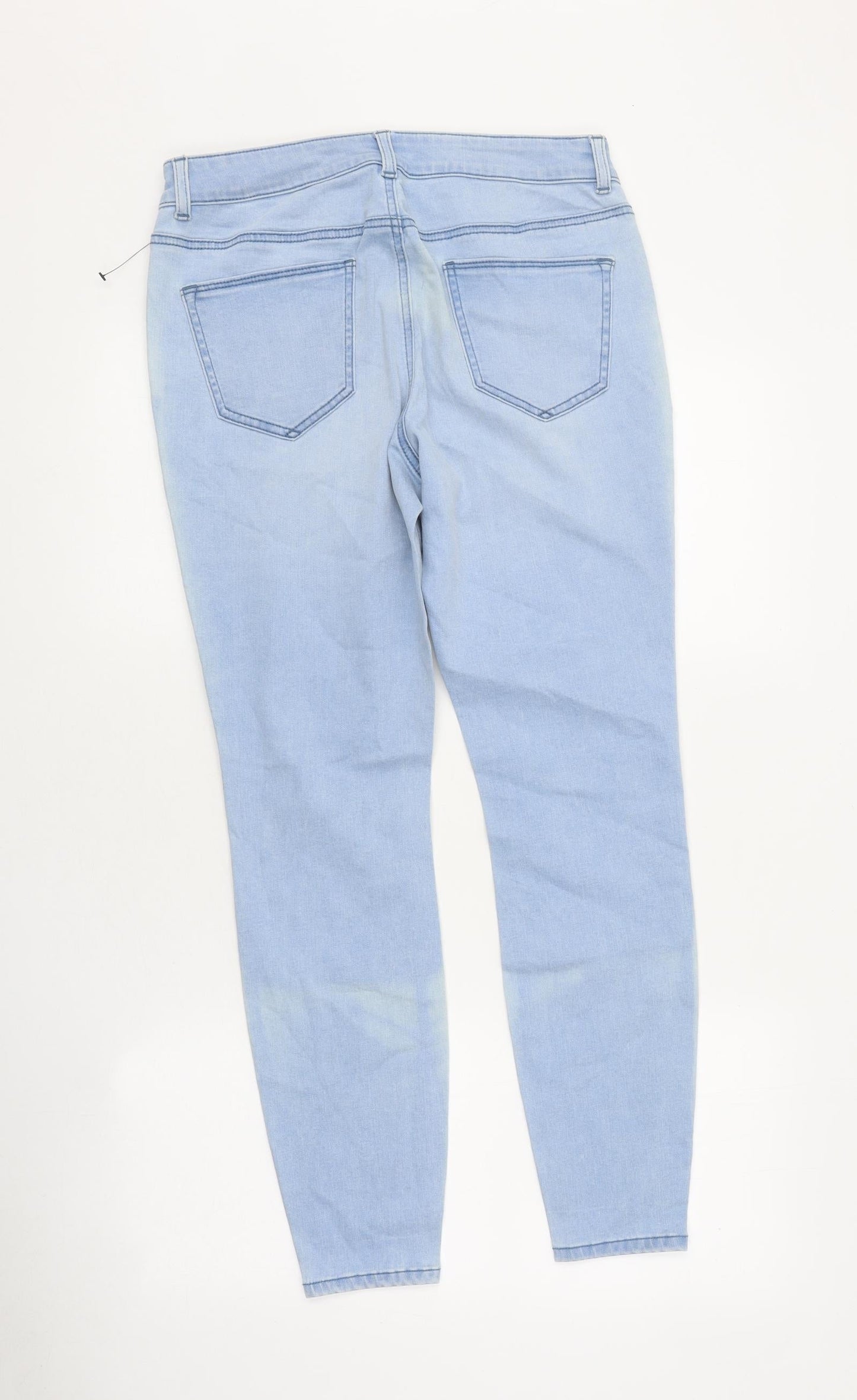 Womens UK Size 30 in Preworn Regular Fit Skinny Blue Jeans