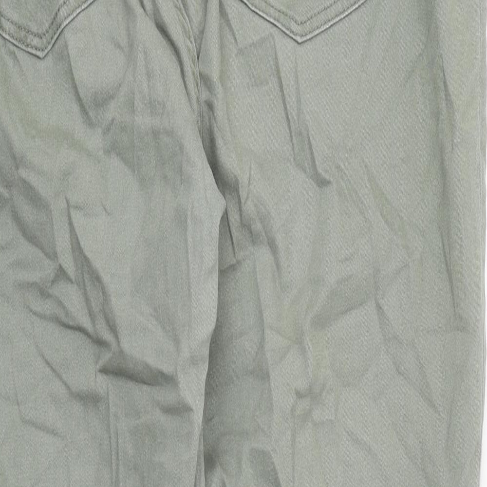 Gap Mens Green Cotton Skinny Jeans Size 30 in L27 in Regular Zip