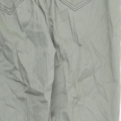 Gap Mens Green Cotton Skinny Jeans Size 30 in L27 in Regular Zip