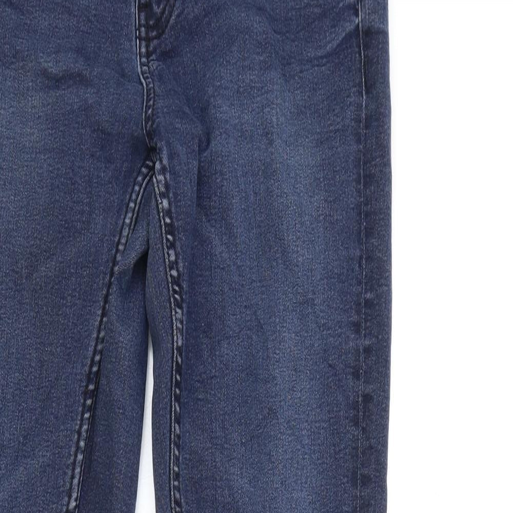 Womens UK Size 8 Marks and Spencer Regular Fit Skinny Blue Jeans