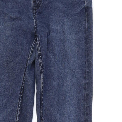 Womens UK Size 8 Marks and Spencer Regular Fit Skinny Blue Jeans