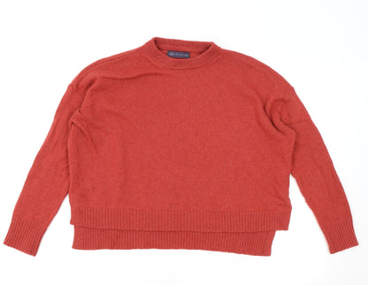Womens UK Size S Marks and Spencer Red Pullover Jumper