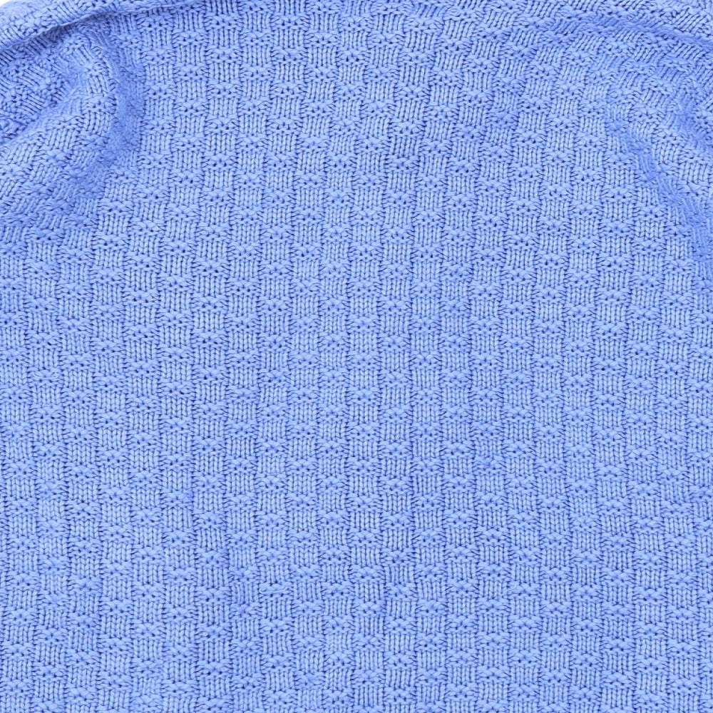 Womens UK Size M Insight Blue Cardigan Jumper