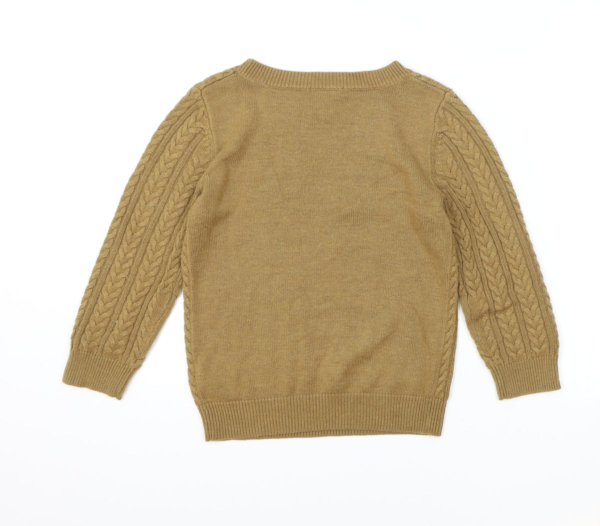 Womens UK Size XS H&M Yellow Pullover Jumper