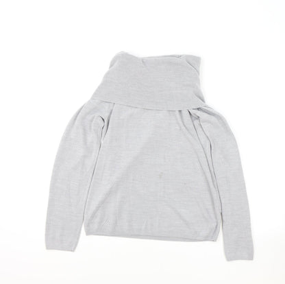 Womens UK Size 12 Marks and Spencer Grey Pullover Jumper