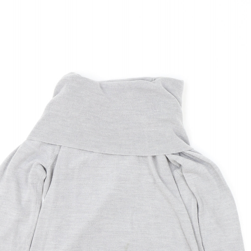 Womens UK Size 12 Marks and Spencer Grey Pullover Jumper