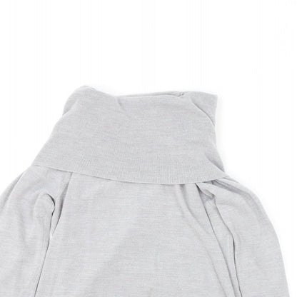 Womens UK Size 12 Marks and Spencer Grey Pullover Jumper