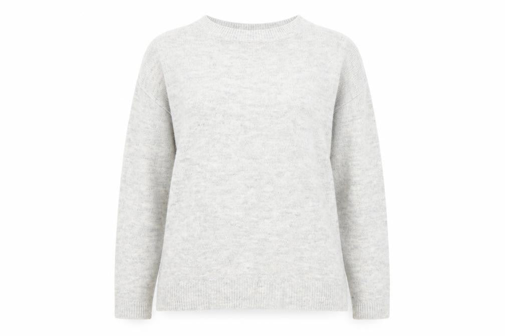 Womens UK Size S George Grey Pullover Jumper