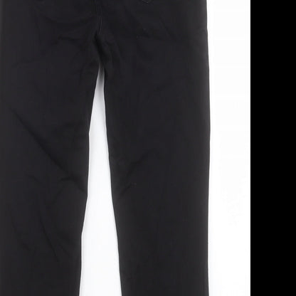 Gerry Weber Womens Black Cotton Straight Jeans Size 32 in L26 in Regular Button