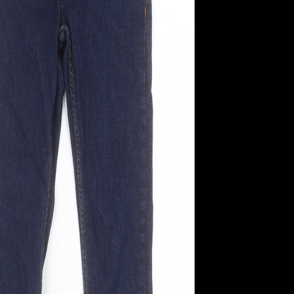 Denim & Co. Mens Blue Cotton Skinny Jeans Size 28 in L32 in Regular Button