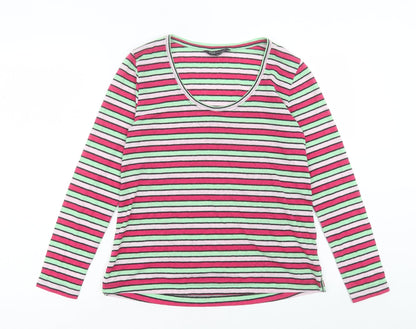 Womens UK Size 6 Marks and Spencer Pink Basic T-Shirt