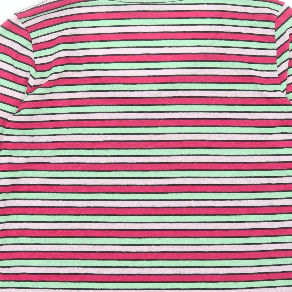 Womens UK Size 6 Marks and Spencer Pink Basic T-Shirt