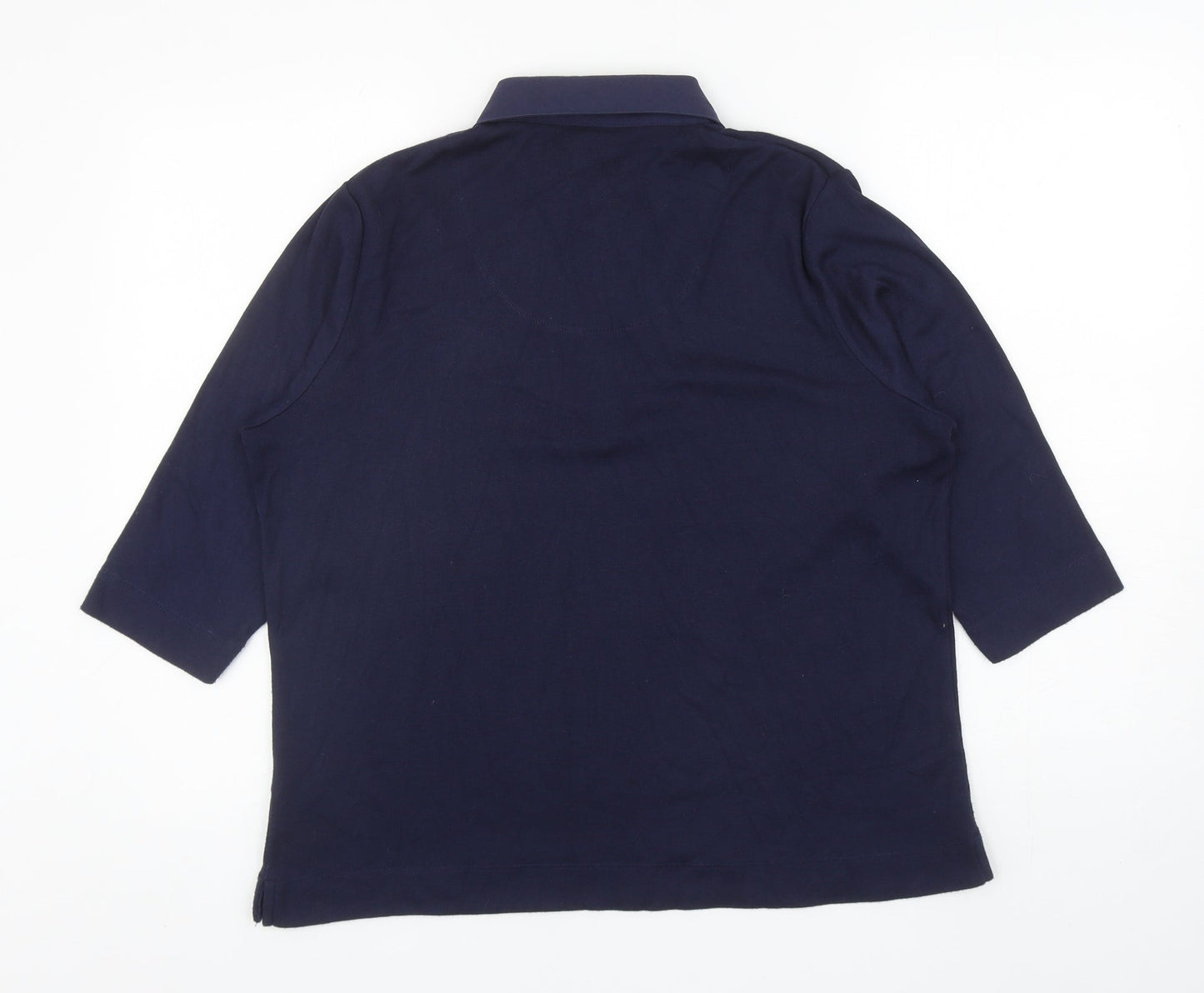 Womens UK Size 14 Tigi Blue Pullover Jumper