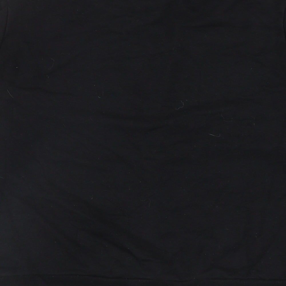 Primark Womens Black Cotton Pullover Sweatshirt Size L Pullover - Thank U, Next