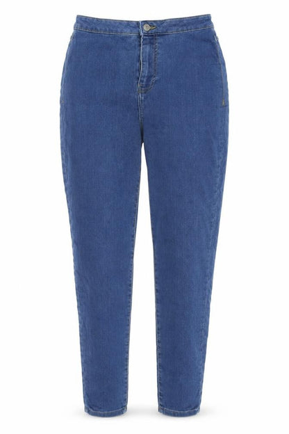 Missguided Womens Blue Cotton Jegging Jeans Size 10 L30 in Regular Zip