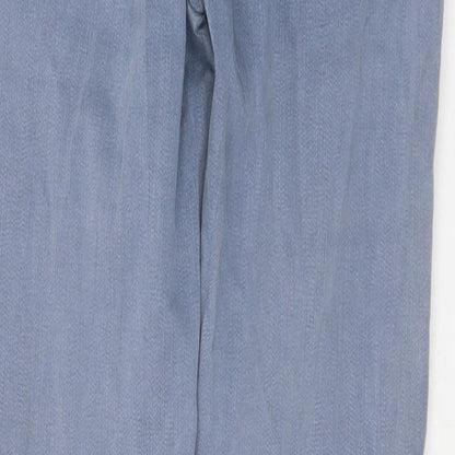 Espirit Womens Blue Cotton Skinny Jeans Size 8 L29 in Regular Zip