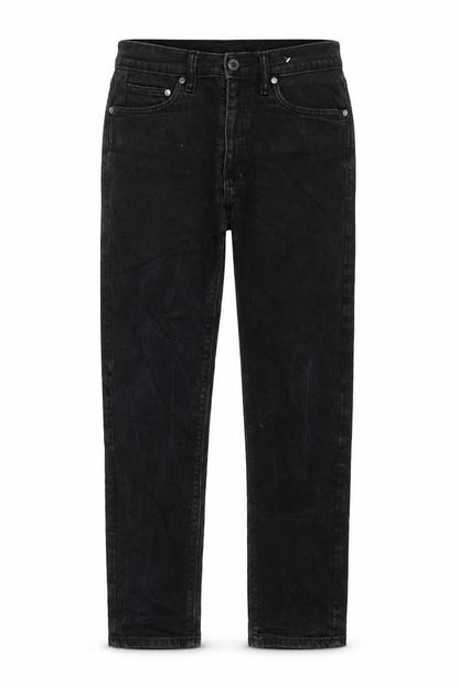 Womens UK Size 30 in Marks and Spencer Regular Fit Straight Black Jeans