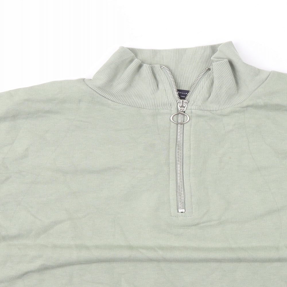 Womens UK Size 12 Marks and Spencer Green Pullover Sweatshirt