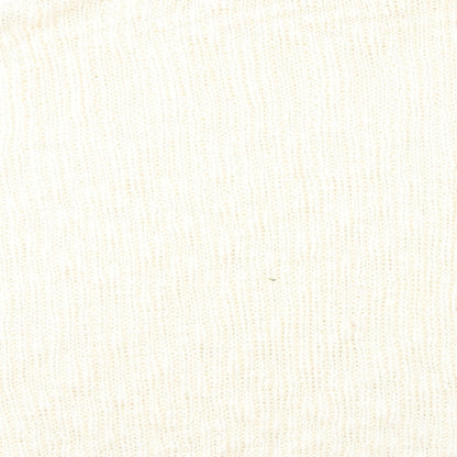 Womens UK Size L New Look White Pullover Jumper